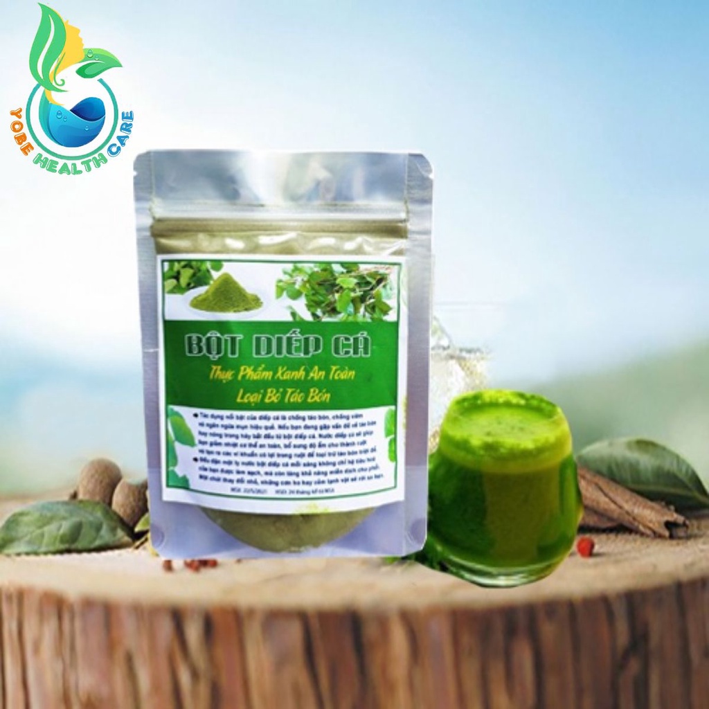 [ MUA 2 TẶNG 1] Bột Diếp Cá Sấy lạnh, bột diếp cá, bột diếp cá nguyên chất CỰC TỐT cho tiêu hóa - 100gr