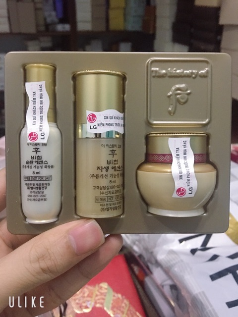 Set Whoo Bicheop Ja Saeng Essence - Set chống lão hoá