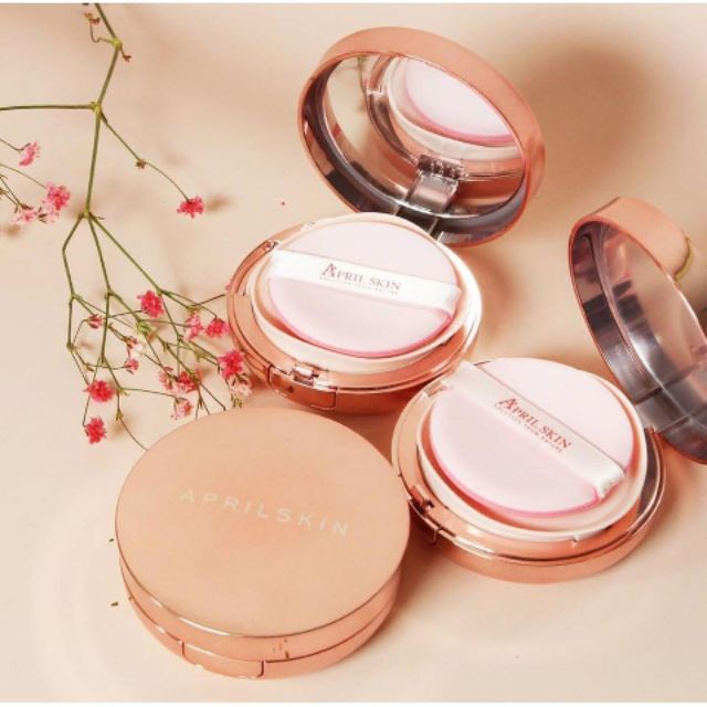 PHẤN NƯỚC CHE KHUYẾT ĐIỂM APRIL SKIN HỒNG