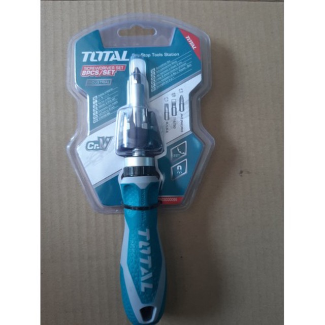 TACSD30086 Bộ tua vít 8 chi tiết Total
