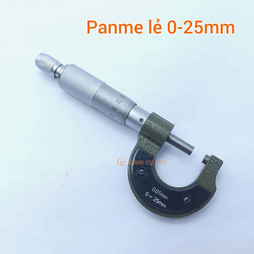 Panme lẻ 0-25mm độ chính xác 0.01mmh