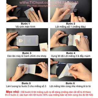 [Mặt Trước] Dán Dẻo PPF Samsung A80 Trong Suốt