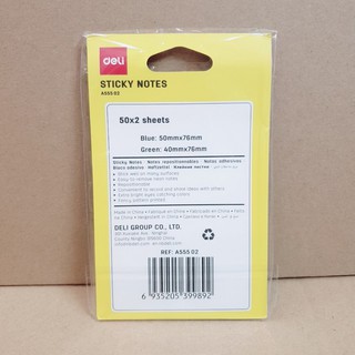 Giấy nhắn hình - Giấy note hình Deli A55502