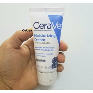 (Chuẩn Mỹ) Kem Dưỡng Ẩm Cho Da CeraVe Moisturizing Cream (56ml)