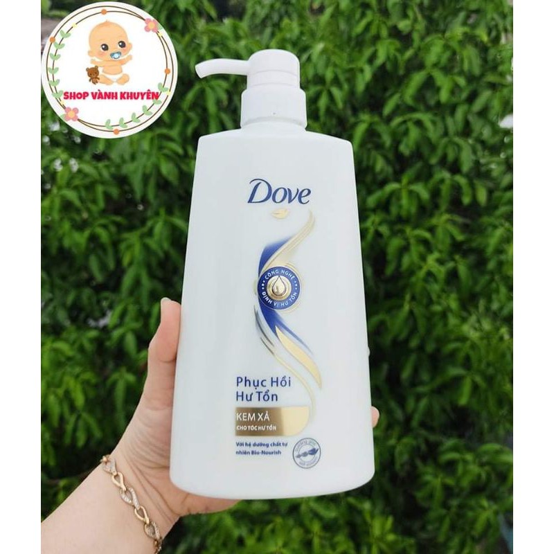 DẦU XẢ DOVE PHỤC HỒI HƯ TỔN 620G