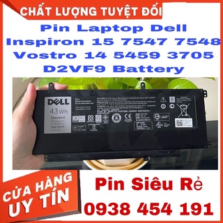 Pin laptop dell inspiron 15 7547 7548 vostro 14 5459 3705 d2vf9 battery