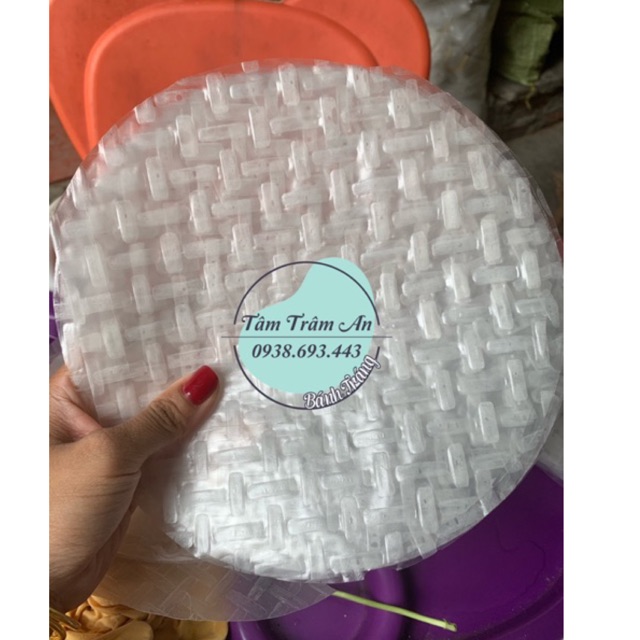 1kg BÁNH TRÁNG TRÒN SIÊU MỎNG size 22