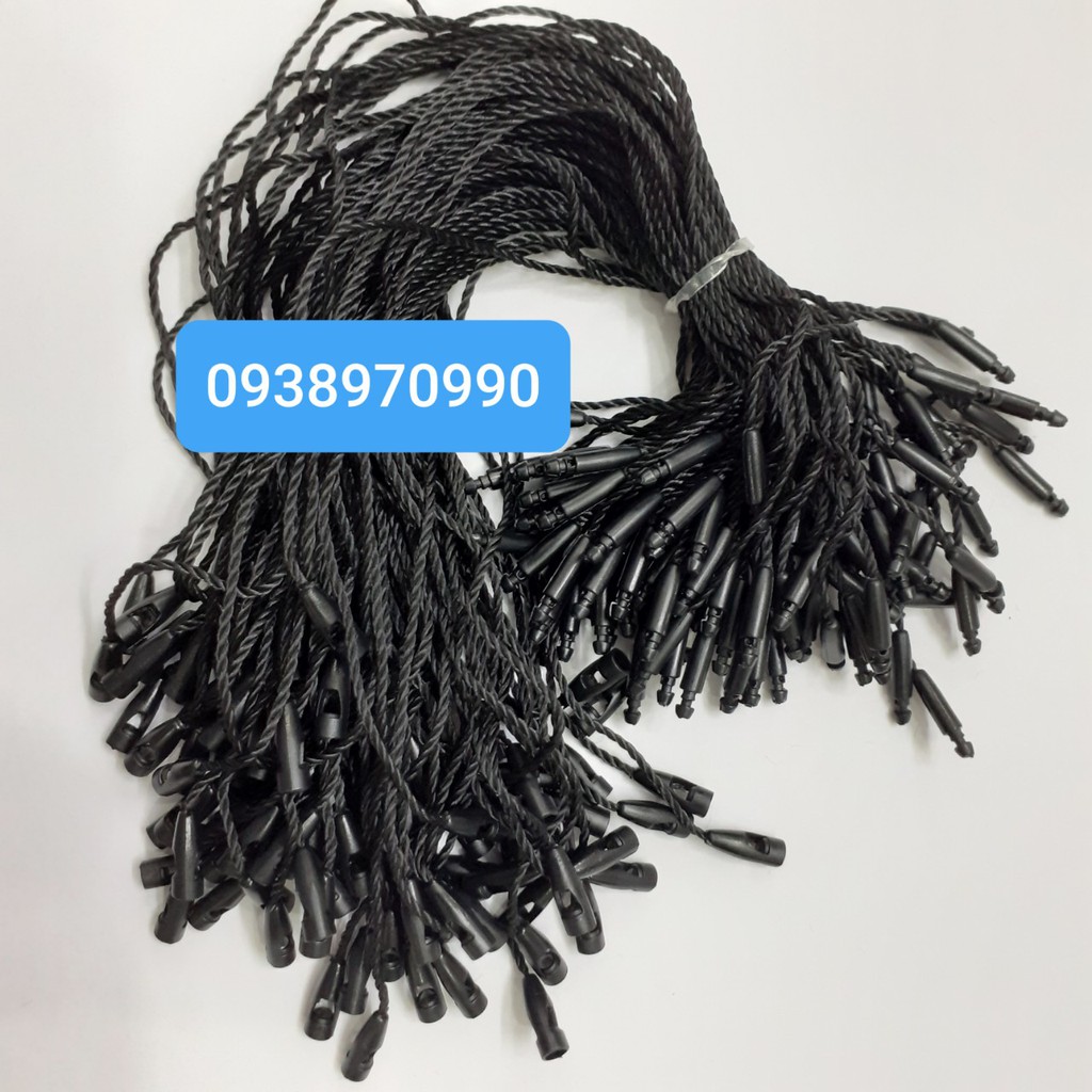 Dây treo nhãn mác, hangtag - Combo 100 sợi/bó