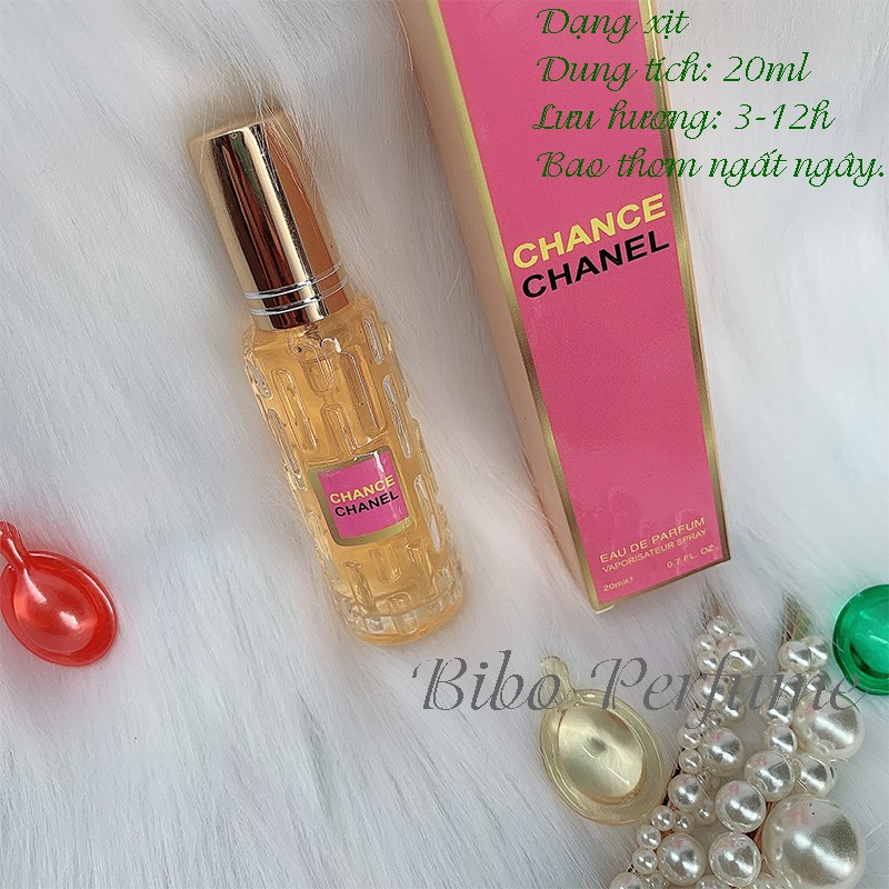 NƯỚC HOA NỮ MINI CHANCE VÀNG 20ML