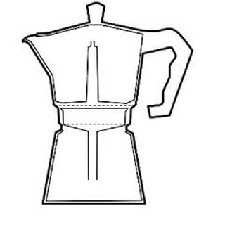 Moka pot - bình pha cà phê tự động