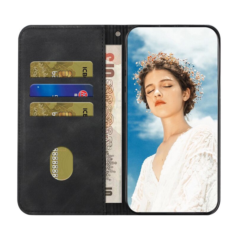 Luxury Magnetic Leather Case For Samsung Galaxy S20+ S 20 Plus G985 G985F DS 6.7" inch Solid color Wallet Holder Phone Bag Cover