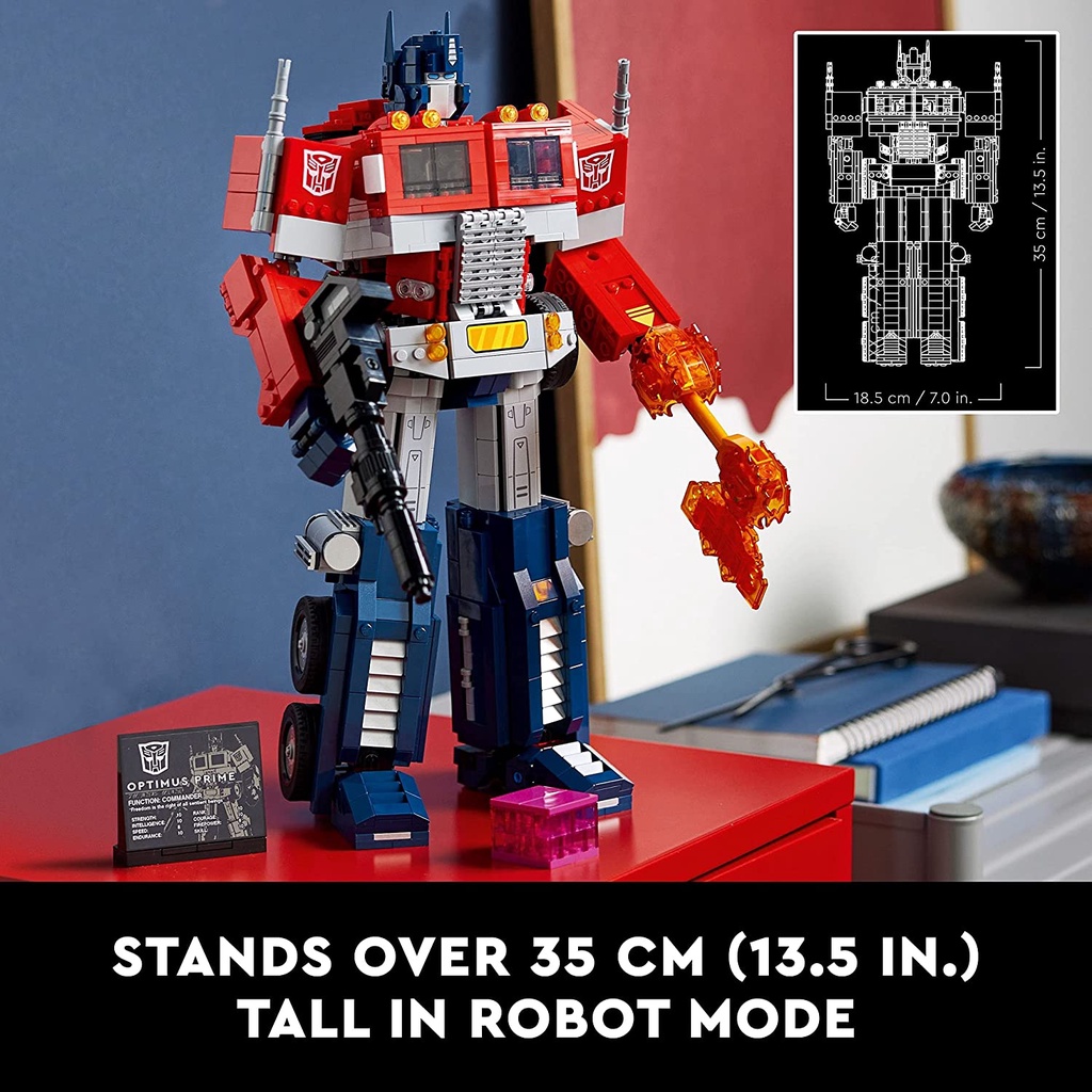 LEGO Creator Expert 10302 Thủ Lĩnh Optimus Prime Transformer