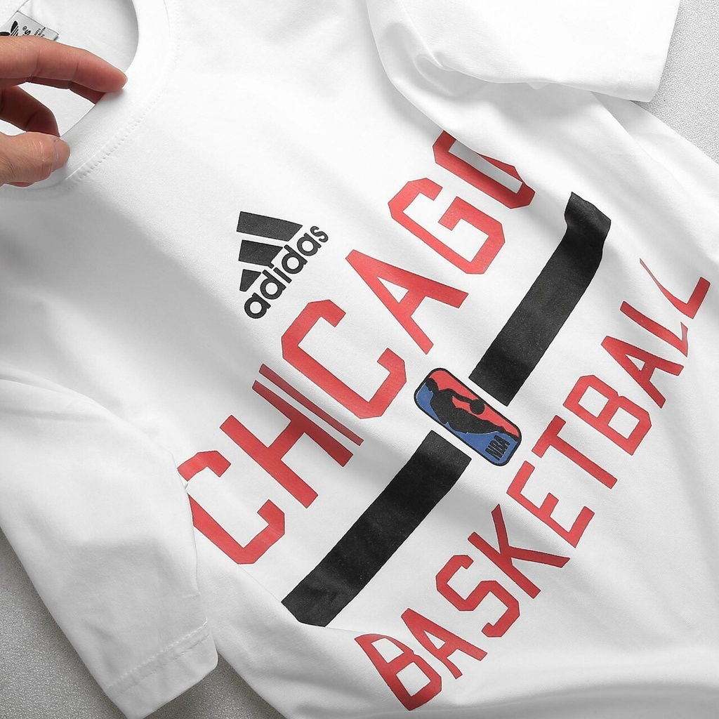 Áo Thun AD CHICAGO BASKETBALL 100% Cotton 4 Chiều