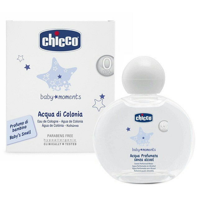 [Chính hãng] Nước Hoa Hương Tự Nhiên 0M+ Chicco 100ml Cho Bé Thơm Mát Cả Ngày