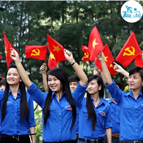 Cờ Đảng cầm tay