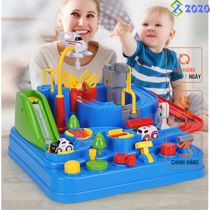 Đường Đua Cao Tốc, Đường Đua Ô Tô Phiêu Lưu Phát Triển Tư Duy Cho Bé Zozokids