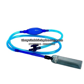 Bóp tay thay nước sunsun - dụng cụ vệ sinh hồ hút đáy hút nước tiện lợi cho hồ cá thủy sinh