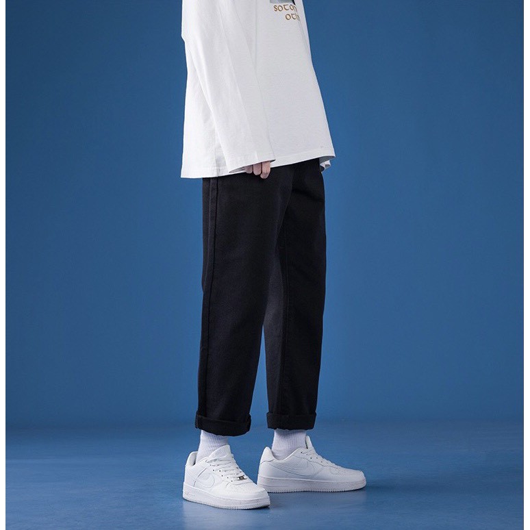 Quần jean túi hộp nam nữ mầu nâu JK8,Quần kaki túi hộp Cargo pant ống suông rộng style Retro top xu hướng 2023 Helloyou | BigBuy360 - bigbuy360.vn