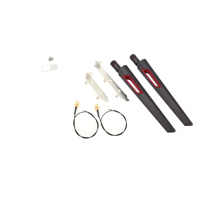 Intel 3168AC, M.2 wifi card thu sóng wifi 2 băng tần 2.4 GHz và 5 GHz, có bluetooth 4.2. Bộ M.2 PCIE desktop kit