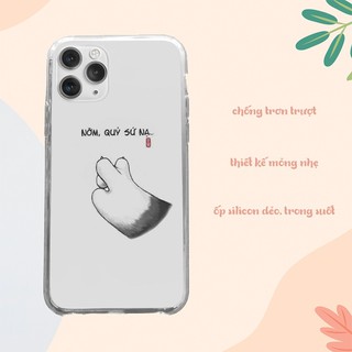 Ốp iphone bàn chân múp míp quỷ sứ cho IP 5 đến IP 12 pro max BLUIMH00013