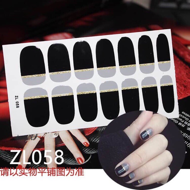 Vỉ Nail dán móng Xịn Sò bền 30 ngày 💥(được chọn mẫu)