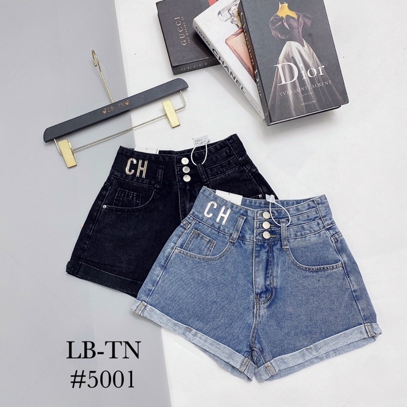 Quần short jean tag CH