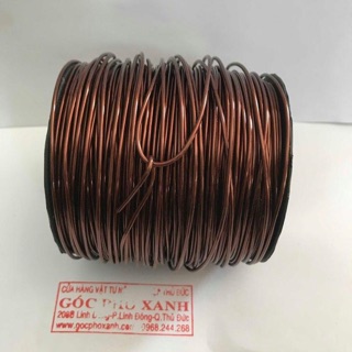 Dây nhôm mạ đồng 1.2 li, 1.4 li, 1.8 li cuộn 500gram