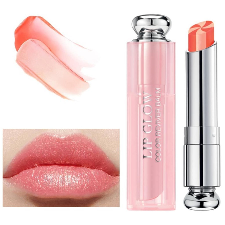 SON DƯỠNG DIOR LIP GLOW 204 - MÀU CAM SAN HÔ