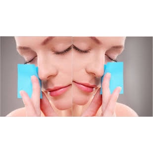 Giấy thấm dầu Kose Softymo than hoạt tính 60 tờ/ 100 tờ xanh