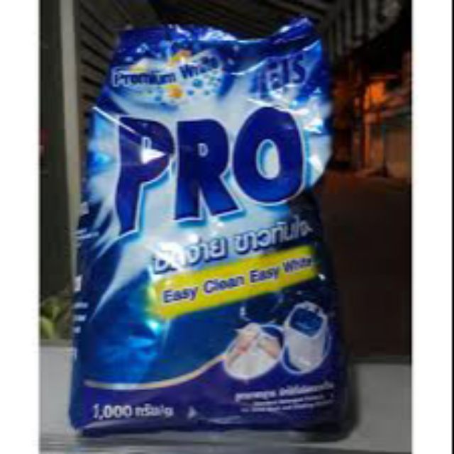 COMBO 2 BỊCH BỘT GIẶT PRO 1KG THÁI LAN