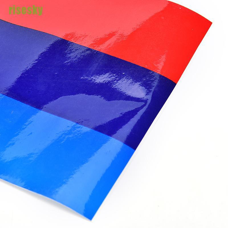 【SKY】DIY For BMW Flag Auto Waist Line Hood Sicker Decal Car Stickers 1M