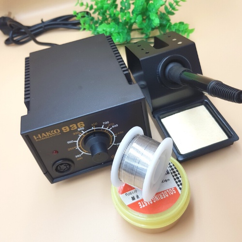 Máy hàn Hakko 936 điều chỉnh nhiệt độ💦Trạm hàn thiếc 60W sử dụng phổ biến trong cửa hàng sửa chữa điện tử