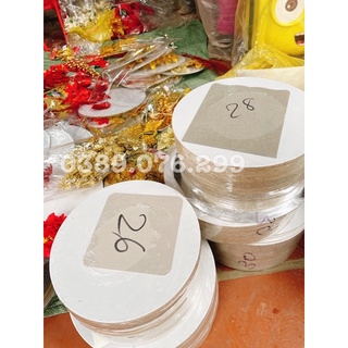 Sỉ đế làm tháp bánh size 26