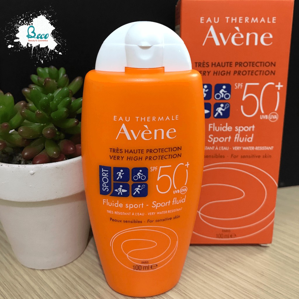 Kem chống nắng avene fluide sport spf 50+