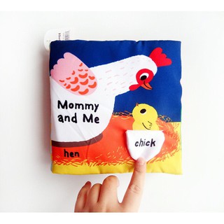 SÁCH VẢI KẾT NỐI YÊU THƯƠNG MẸ VÀ BÉ - MOMMY AND ME - JJVOICE