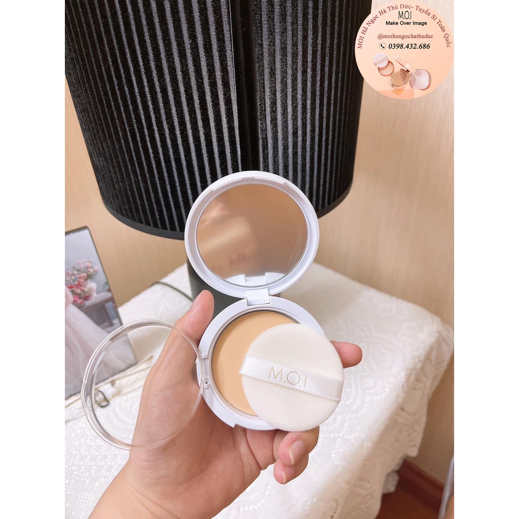 Phấn Phủ M.O.I kiềm dầu kháng nước Baby Skin Powder - Tone tự nhiên | BigBuy360 - bigbuy360.vn
