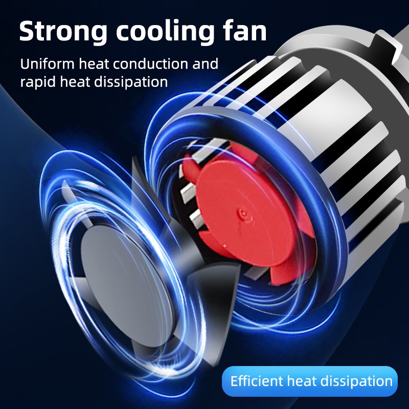 [Nâng Cấp Sự Nâng Cấp] 1 Cặp Đèn Pha LED Ô Tô 360° Bóng Đèn Phá Sương Mù H7 H11 H8 9005 9006 HB3 HB4 9012 HIR2 Cho Xe Hơi