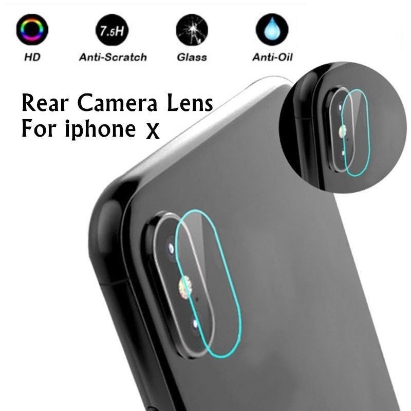 Kính cường lực bảo vệ camera và ống kính cho điện thoại iPhone 6 6S 7 8 Plus X XS Max XR