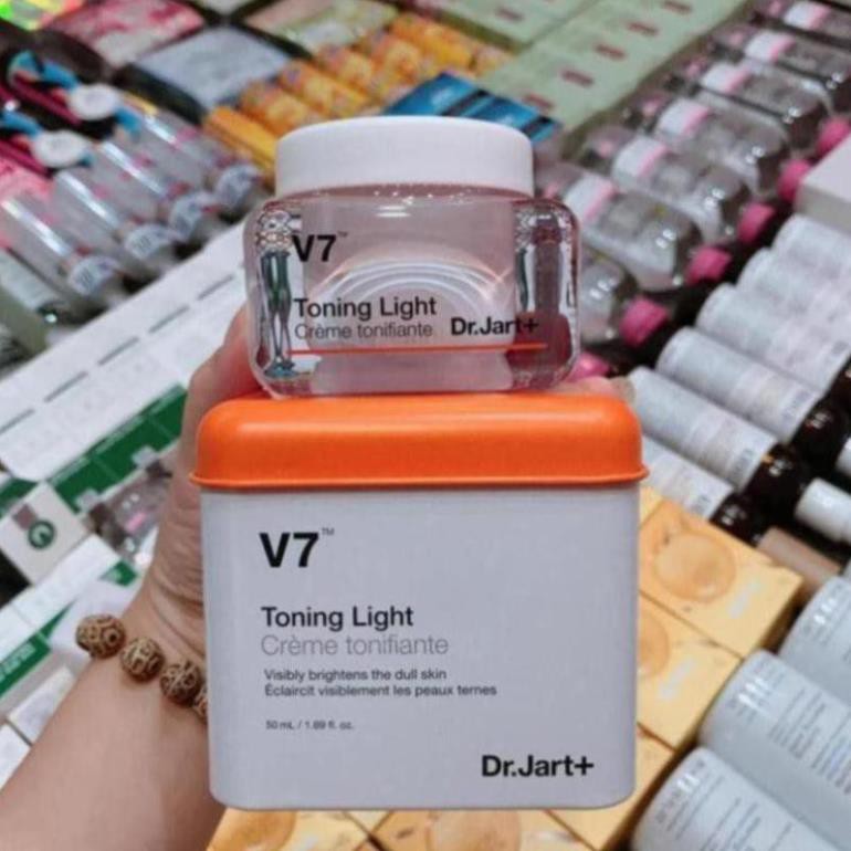 [GIÁ SỐC] Kem dưỡng trắng da Dr. Jart V7 Toning Light FULLSIZE 50ML FREESHIP TOÀN QUỐC