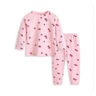 Combo Bộ dâu Tây cotton bé gái