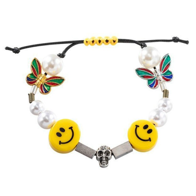 [Mã FAMAYFA giảm 10K đơn 50K] Dây chuyền/ vòng cổ bằng thép titan hình mặt cười phong cách hip hop cho cả nam và nữ | BigBuy360 - bigbuy360.vn