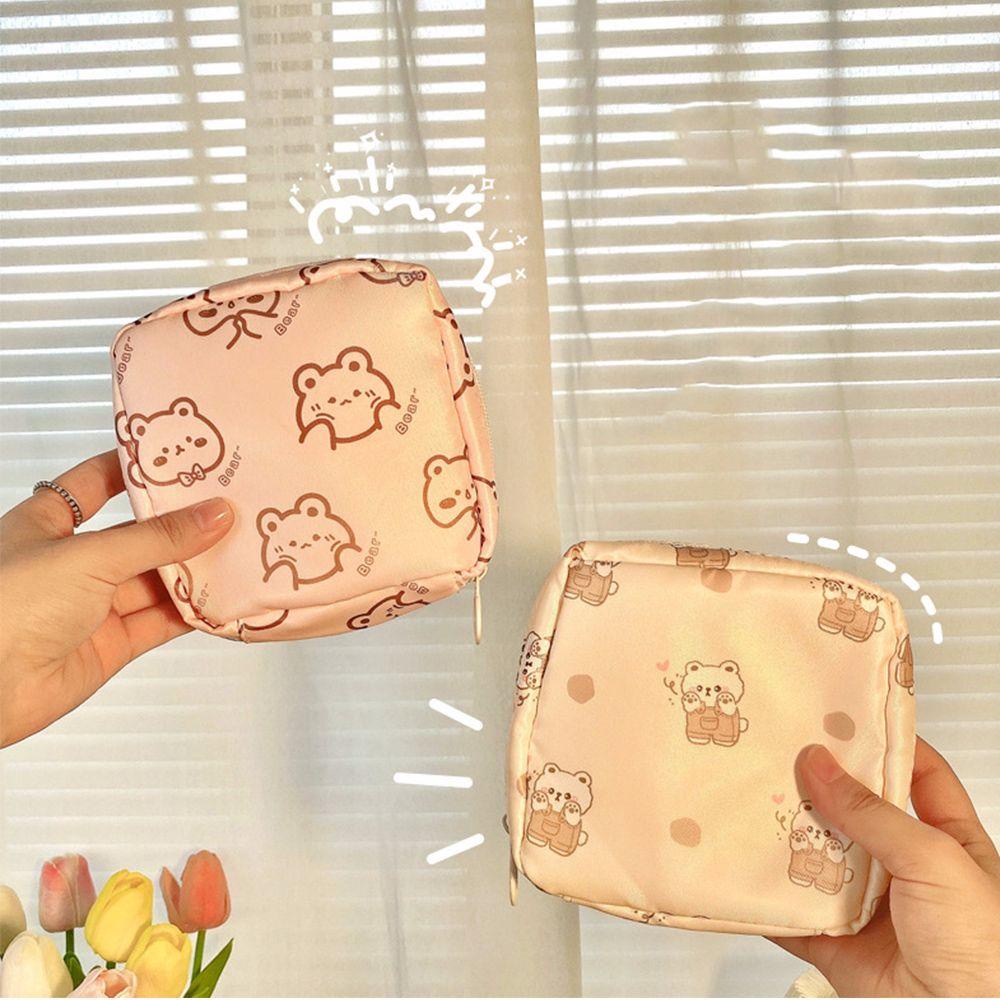 Túi Đựng Tai Nghe / Tiền Xu / Khăn Ăn Tampon Mini Nhỏ Gọn Chống Nước