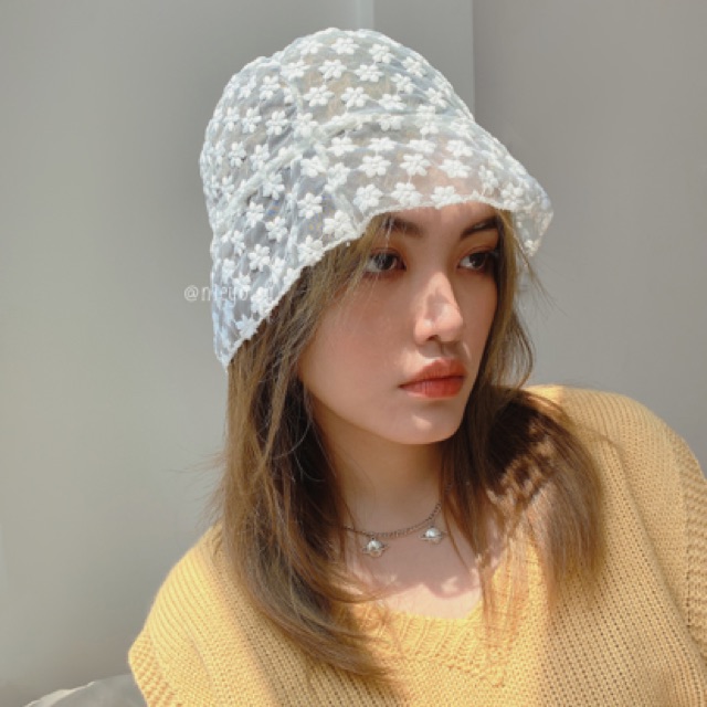 Lace Flower Bucket