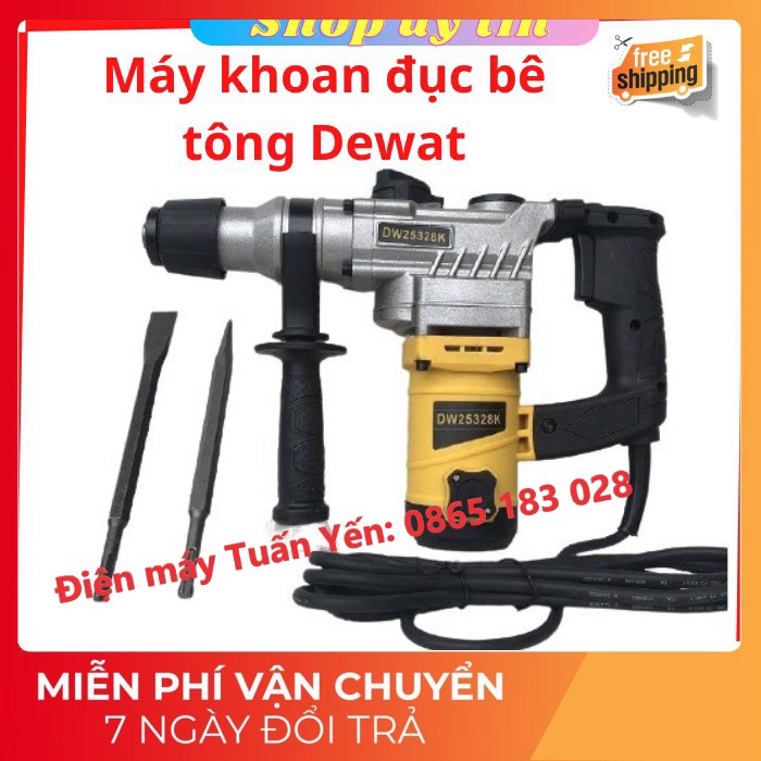 Máy đục bê tông Dewat công suất 1350W