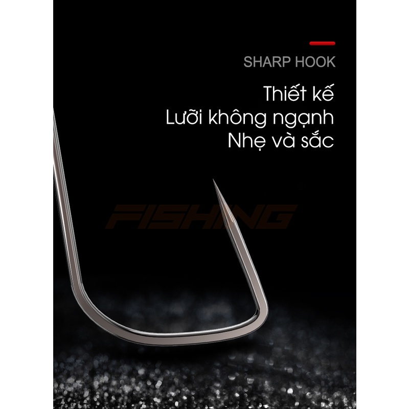 Lưỡi Chép Titan HUA - Không ngạnh