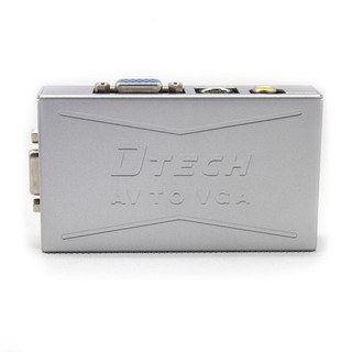 Bộ chuyển đổi BNC/ AV/Svideo to VGA Dtech DT 7003