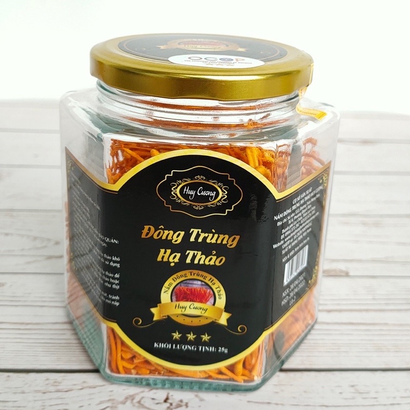 CAM KẾT CHÍNH HÃNG ( Đông trùng  hạ thảo sấy thăng hoa huy cương )