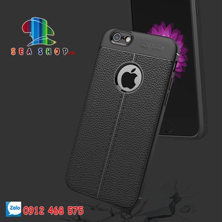 Ốp lưng Iphone 6 Plus / 6S Plus vân da cao cấp Auto Focus