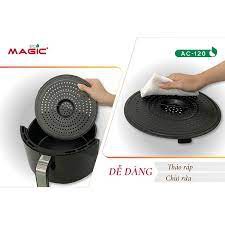 Nồi chiên nướng không dầu Magic Eco AC120 DUNG TÍCH SIÊU LỚN 7L - Hàng chính hãng