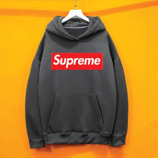 Áo khoác nỉ Hoodie - Áo Hoodie nam nữ form rộng unisex CAO CẤP phong cách Hàn Quốc in hình Supreme Lk8801 | BigBuy360 - bigbuy360.vn